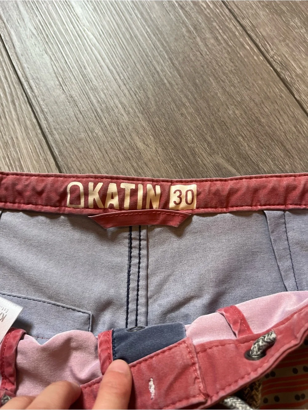 Katin Nations Colorblock Hybrid Swim Short Size 30